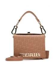 Steve Madden Torebka Bnoya-E SM13001639 Beżowy. Brązowe torebki klasyczne damskie Steve Madden, ze skóry, bez dodatków. Za 419.99 zł.