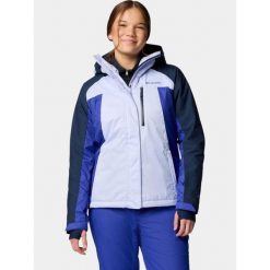 Kurtka Narciarska Damska Columbia Snowy Summit. Niebieskie kurtki sportowe damskie Columbia, na zimę, l, bez wzorów, bez kaptura. Za 999.00 zł.