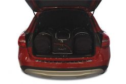 Torby Do Bagażnika Mercedes-Benz Gla 2013-2019 4Szt Kjust. Czarne torby podróżne KJUST, bez wzorów, z kauczuku. Za 1,209.00 zł.