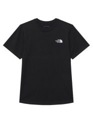 The North Face T-Shirt Teen Evolution Simple NF0A8F9Z Czarny Regular Fit. Czarne t-shirty i koszulki chłopięce The North Face, bez wzorów, z bawełny, bez kołnierzyka, bez ramiączek. Za 79.99 zł.