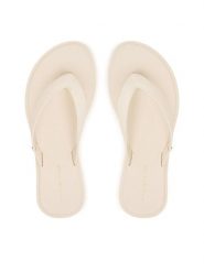 Tommy Hilfiger Japonki Scandi FW0FW09206 Écru. Klapki damskie Tommy Hilfiger, bez wzorów, ze skóry, bez obcasa, bez zapięcia. Za 189.99 zł.