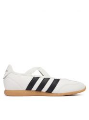 Adidas Baleriny Barreda Mary Jane Shoes Junior JP6736 Biały. Białe balerinki damskie Adidas, bez wzorów, ze skóry. Za 219.99 zł.