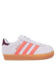 Adidas Sneakersy Gazelle Comfort Closure Elastic Lace KI7138 Fioletowy jasny. Fioletowe buty sportowe dziewczęce Adidas, ze skóry, bez zapięcia. Za 259.99 zł.