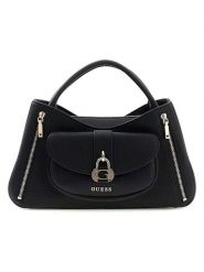 Guess Torebka w kolorze czarnym - 34 x 20 x 10 cm rozmiar: onesize. Czarne torebki klasyczne damskie Guess, z materiału, bez dodatków. Za 482.03 zł.