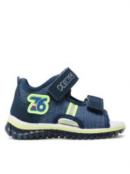 Primigi Sandały 1864322 Granatowy. Niebieskie sandały chłopięce Primigi, z materiału, bez zapięcia. Za 179.99 zł.