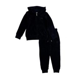 Bluza z kaptur na co dzień na siłownię. Czarne bluzy damskie LEONE 1947 APPAREL, bez wzorów, z dresówki, bez kaptura. W wyprzedaży za 134.57 zł.