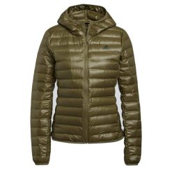 Kurtka adidas Varilite, Kobiety. Zielone kurtki damskie Adidas, xs, bez wzorów, z puchu, bez kaptura. Za 690.00 zł.