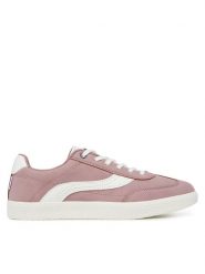 Lee Sneakersy Lian Women Low 50251005.72G Fioletowy. Fioletowe obuwie sportowe damskie Lee, ze skóry, bez zapięcia. Za 129.99 zł.