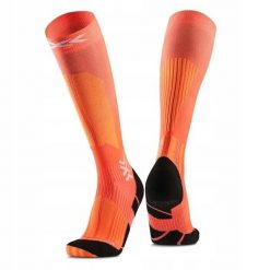 Skarpety X-Socks SKI TOURING PERFORM OTC O072. Brązowe skarpetki damskie X Socks, bez wzorów. Za 169.99 zł.