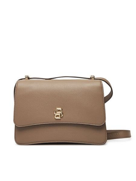 BOSS Torebka 50554935 Brązowy. Brązowe torebki klasyczne damskie Boss, ze skóry, bez dodatków. Za 719.99 zł.