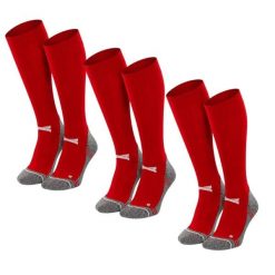 Skarpety Piłkarskie Pro Długie - 6 par - Czerwony. Czerwone skarpetki damskie XTREME SOCKSWEAR, bez wzorów, z materiału. Za 264.70 zł.