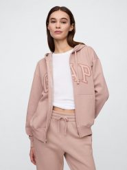 GAP Bluza w kolorze szaroróżowym rozmiar: S. Różowe bluzy damskie GAP, s, bez wzorów, bez kaptura. Za 197.63 zł.