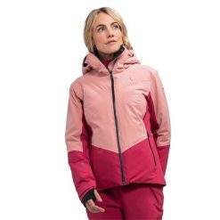 Kurtka narciarska damska Schöffel Safuna. Czerwone kurtki damskie Schöffel, na zimę, bez wzorów, bez kaptura. Za 2,499.99 zł.