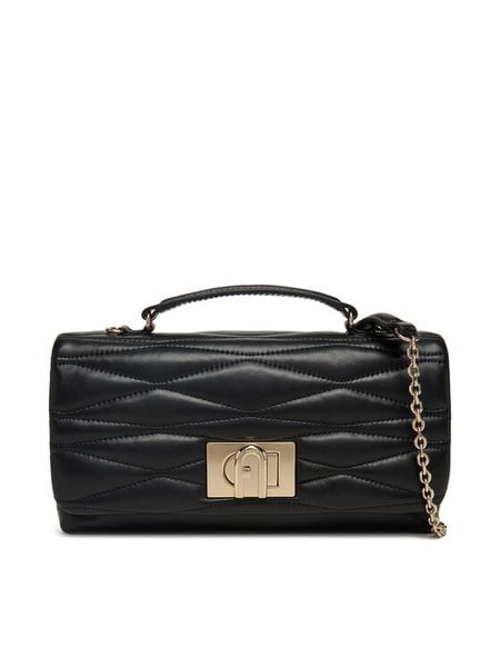 Furla Torebka WE00798-BX3548-O6000-1-007-20-CN-E Czarny. Czarne torebki klasyczne damskie Furla, ze skóry, bez dodatków. Za 819.00 zł.