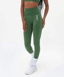 Legginsy modelujące Seamless Super Strong - Zielony. Zielone legginsy damskie JOY STUDIO, l, bez wzorów, z materiału. Za 212.00 zł.