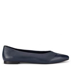 Baleriny Lasocki. Niebieskie balerinki damskie Lasocki, bez wzorów. Za 169.99 zł.