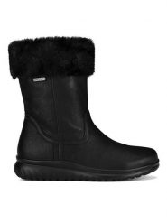 Go Soft Botki WS2P267-04 Czarny. Czarne botki damskie GO SOFT, z materiału, bez obcasa, na płaskiej podeszwie, bez zapięcia. Za 229.99 zł.