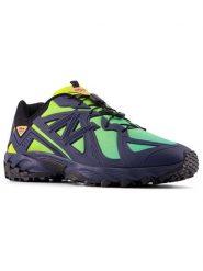 New Balance Buty "610" w kolorze czarno-zielonym do biegania rozmiar: 42. Czarne obuwie sportowe damskie New Balance, z materiału, do biegania. Za 476.95 zł.