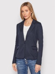 Vero Moda Marynarka Julia 10154123 Granatowy Regular Fit. Niebieskie marynarki i żakiety damskie Vero Moda, bez wzorów, z syntetyku. Za 199.99 zł.