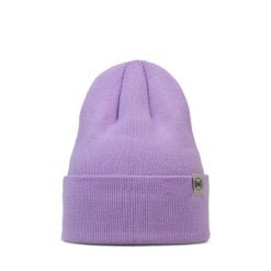 Czapka BUFF KNITTED BEANIE LILON GRAPE ICE. Fioletowe czapki damskie Buff, na zimę, bez wzorów. W wyprzedaży za 83.93 zł.