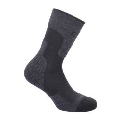 Skarpety trekkingowe z wełną Trekking Sock Mid. Czarne skarpetki damskie CMP, bez wzorów, z elastanu. Za 49.90 zł.