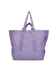 Tommy Jeans Torebka Tjw Tote Edition Canvas AW0AW17542 Fioletowy. Fioletowe torebki klasyczne damskie Tommy Jeans, z jeansu, bez dodatków. Za 279.99 zł.