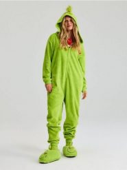 Kapcie Grinch - zielony. Zielone kapcie damskie Sinsay. Za 39.99 zł.