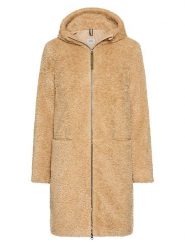 Camel Active Płaszcz pluszowy w kolorze beżowym rozmiar: 36. Brązowe płaszcze damskie Camel Active, bez wzorów, bez kaptura. Za 404.99 zł.