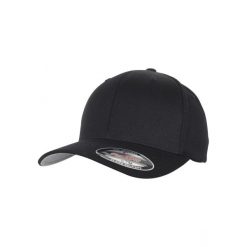 Czapka Flexfit wool blend. Czarne czapki damskie FLEXFIT, na zimę, bez wzorów, z materiału. Za 88.90 zł.
