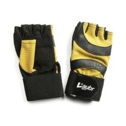 Rękawiczki fitness Laubr Sport pomarańczowe. Czarne rękawiczki damskie FIVE GLOVES, bez wzorów. Za 131.99 zł.