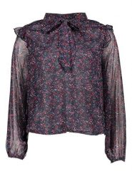 Pepe Jeans Bluzka w kolorze bordowym rozmiar: XL. Czerwone bluzki damskie Pepe Jeans, xl, bez wzorów, z jeansu, bez kołnierzyka, bez ramiączek. Za 60.73 zł.