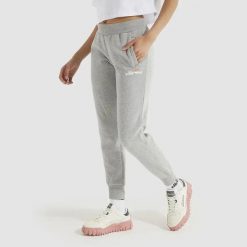ELLESSE SPODNIE DAMSKIE DRESOWE SPORTOWE S. Szare spodnie sportowe damskie Ellesse, s, bez wzorów, z bawełny, na fitness i siłownię. Za 148.09 zł.