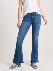 Cross Jeans Dżinsy - Flare fit - w kolorze niebieskim rozmiar: W29/L34. Niebieskie jeansy damskie Cross Jeans, z podwyższonym stanem. Za 171.28 zł.
