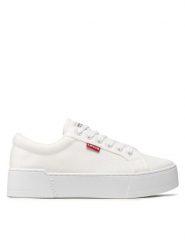 Levi's® Tenisówki 234188-634-50 Biały. Białe obuwie sportowe damskie bez wzorów, z materiału, bez zapięcia. Za 199.99 zł.