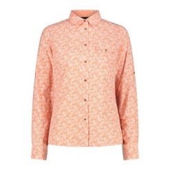 Koszula damska CMP. Brązowe koszule damskie CMP, bez wzorów, z materiału, sportowe, bez kołnierzyka, bez ramiączek. Za 241.50 zł.