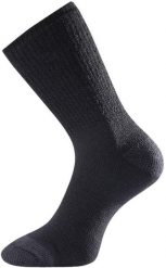 Skarpety merino HTV. Czarne skarpetki damskie LASTING, bez wzorów, z elastanu. Za 38.00 zł.