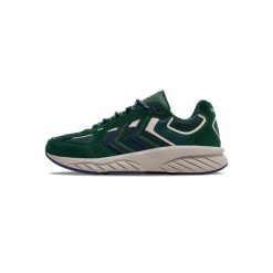 Sneakersy Hummel Reach LX 6000 MS. Zielone obuwie sportowe damskie Hummel, bez zapięcia, do piłki ręcznej. W wyprzedaży za 432.00 zł.