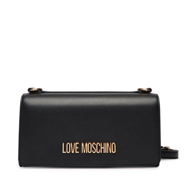 Torebka LOVE MOSCHINO. Czarne listonoszki damskie Love Moschino, bez wzorów, bez dodatków. Za 472.99 zł.