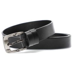 Czarny Elegancki Pasek Damski Armodo. Czarne paski damskie Armodo, bez wzorów, z jeansu. Za 79.00 zł.