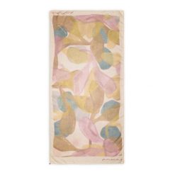 Szal damski Anekke, miękki i przyjemny w dotyku prostokątny fason, beżowy, 42470-042. Brązowe szaliki damskie Anekke, bez wzorów. Za 119.00 zł.