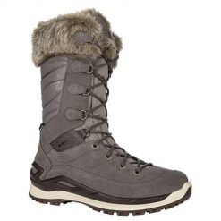 Buty trekkingowe damskie Lowa Alba Evo Gtx. Szare obuwie trekkingowe damskie Lowa, z materiału, bez zapięcia. Za 1,093.00 zł.