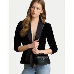 Torebka LAUREN RALPH LAUREN. Czarne kuferki damskie Lauren Ralph Lauren, bez wzorów, bez dodatków. Za 1,299.00 zł.