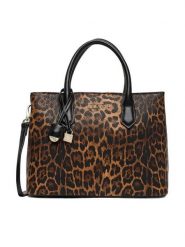 Nine West Torebka EO-DOVER-LDA8524 Brązowy. Brązowe torebki klasyczne damskie Nine West, z materiału, bez dodatków. Za 249.99 zł.