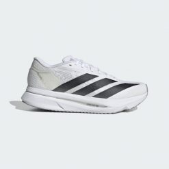 Buty Adizero SL2. Białe obuwie sportowe damskie Adidas, bez zapięcia, do biegania. Za 474.55 zł.