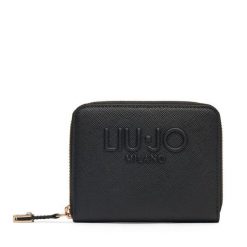 Portfel Liu Jo. Czarne portfele damskie Liu Jo, bez wzorów. Za 179.99 zł.