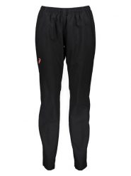 Asics Spodnie przeciwdeszczowe w kolorze czarnym rozmiar: S. Czarne spodnie dresowe damskie Asics, s, bez wzorów. Za 203.99 zł.