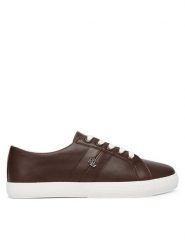 LAUREN RALPH LAUREN Sneakersy Janson II 802P02448001 Brązowy. Brązowe obuwie sportowe damskie Lauren Ralph Lauren, ze skóry, bez zapięcia. Za 419.99 zł.