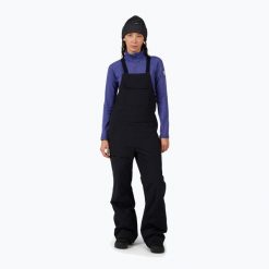 Spodnie narciarskie damskie Rossignol Outerlimits Insulated Bib. Czarne spodnie sportowe damskie Rossignol, bez wzorów, narciarskie. Za 989.99 zł.