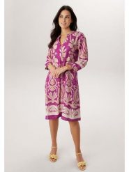 Aniston Sukienka w kolorze fioletowo-beżowym rozmiar: 42. Różowe sukienki damskie Aniston, bez wzorów, z wiskozy, bez ramiączek. Za 173.99 zł.