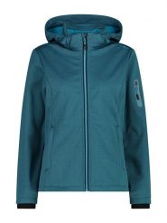 CMP Kurtka softshellowa w kolorze turkusowym rozmiar: 46. Niebieskie kurtki sportowe damskie CMP, m, bez wzorów, bez kaptura. Za 192.33 zł.